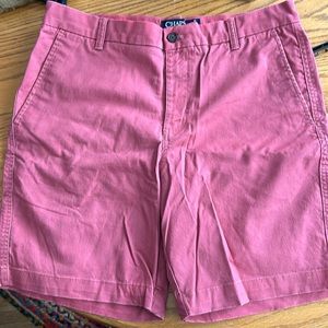 Chaps shorts in pink/red size 34